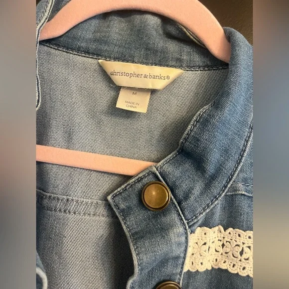 Christopher & Banks Light Blue Women's Jeans - Picture 7 of 14